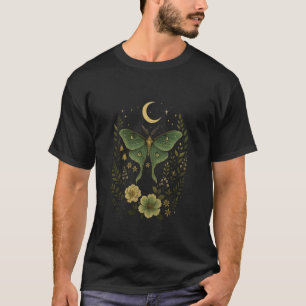 Luna-Motte Cottagecore Vintage Grunge Floral Theri T-Shirt