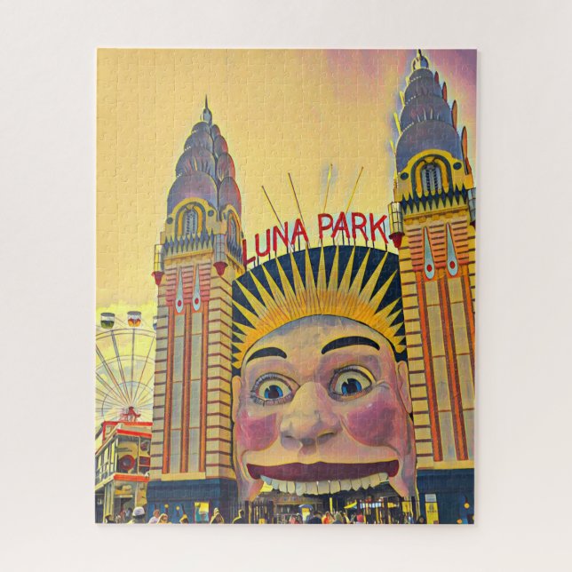 Luna Park Sydney Puzzle (Vertikal)