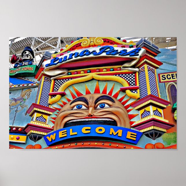 Luna Park zum Vergnügen Poster (Vorne)