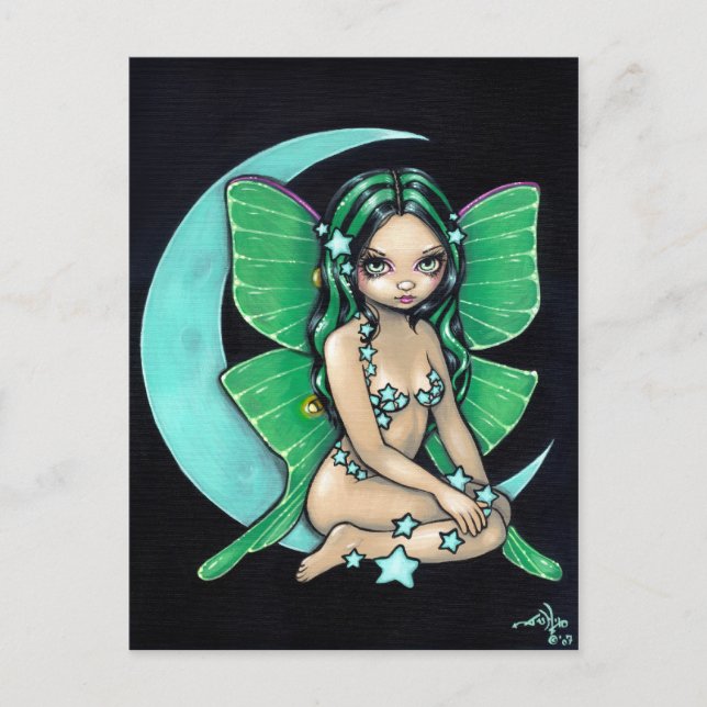 "Luna" Postkarte (Vorderseite)