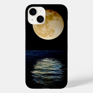 Luna Reflection Sea Superluna Night Super Water. Case-Mate iPhone 14 Hülle