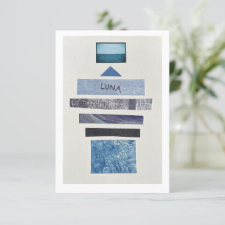 Luna Stationary Einladung