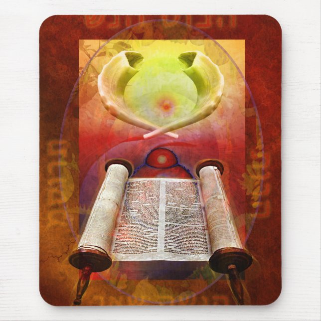 Luna Torah Mousepad (Vorne)