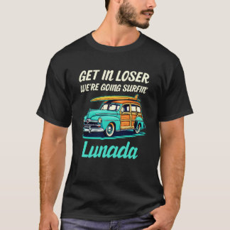 Lunada Beach Kalifornien Surferin Frauen Männer Vi T-Shirt