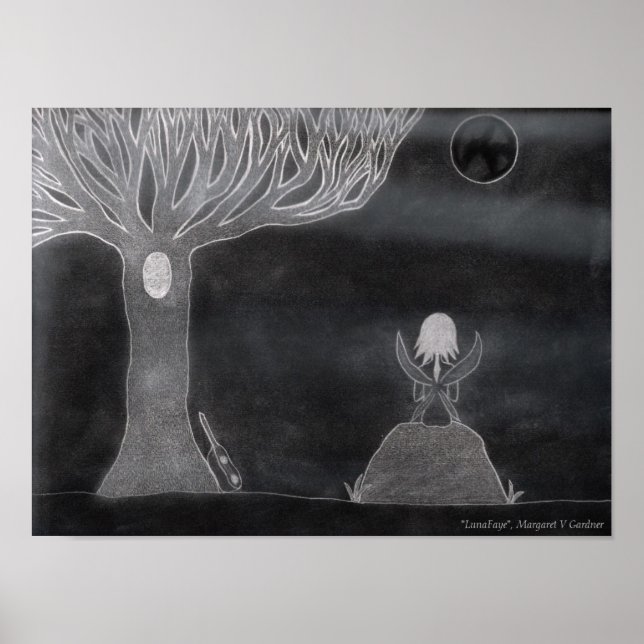 "LunaFaye", Margaret V Gardner Poster (Vorne)