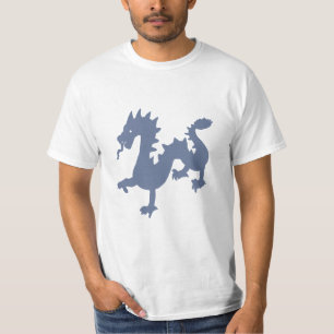 Lunar Blue Dragon Icon – Mächtige Zodiac-Identität T-Shirt