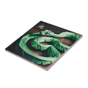 Lunar Chinesisches Neujahr Schlange 2025 Geburtsta Fliese