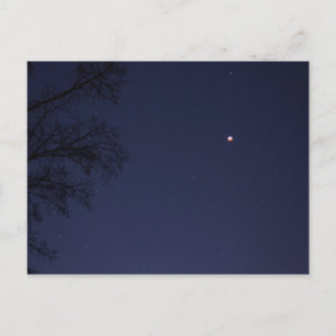 Lunar Eclipse 20. bis 21. Januar 2019, Ohio Postkarte