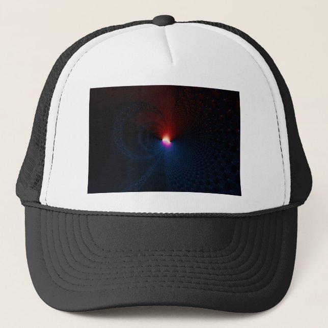 Lunar Eclipse - Fraktal Truckerkappe (Vorderseite)