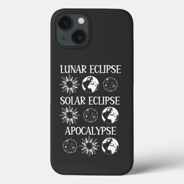 Lunar Eclipse Solar Eclipse Apokalypse Sonstiges R Case-Mate iPhone Hülle (Rückseite)
