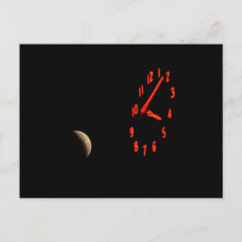 Lunar Eclipse über Oakland Postkarte