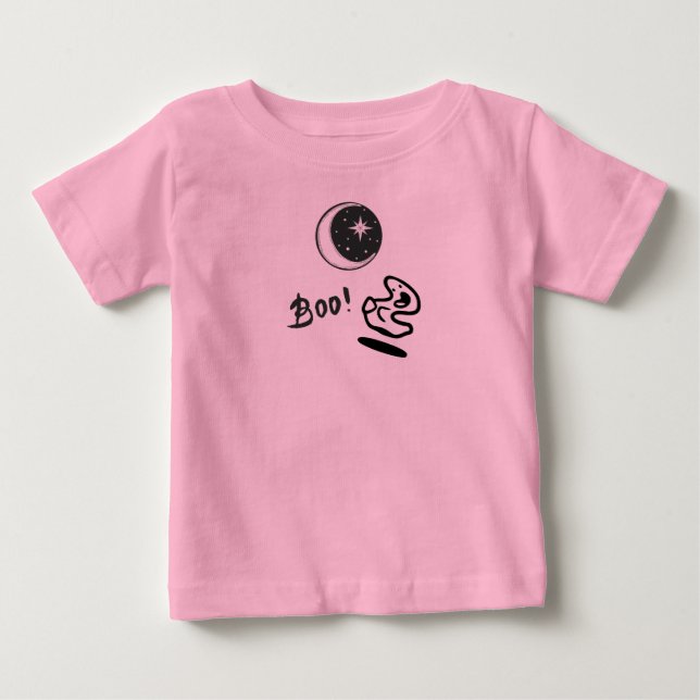 Lunar Ghost Boo Baby T-shirt (Vorderseite)