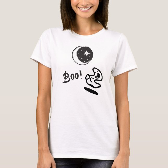 Lunar Ghost Boo T-Shirt (Vorderseite)