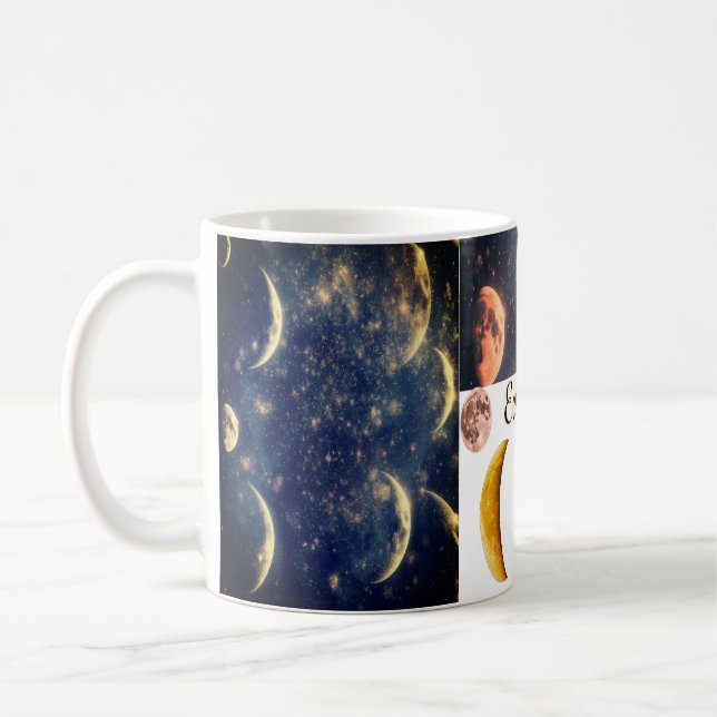 Lunar Glow Tasse - Cosmic Tee Coffee Cup (Links)