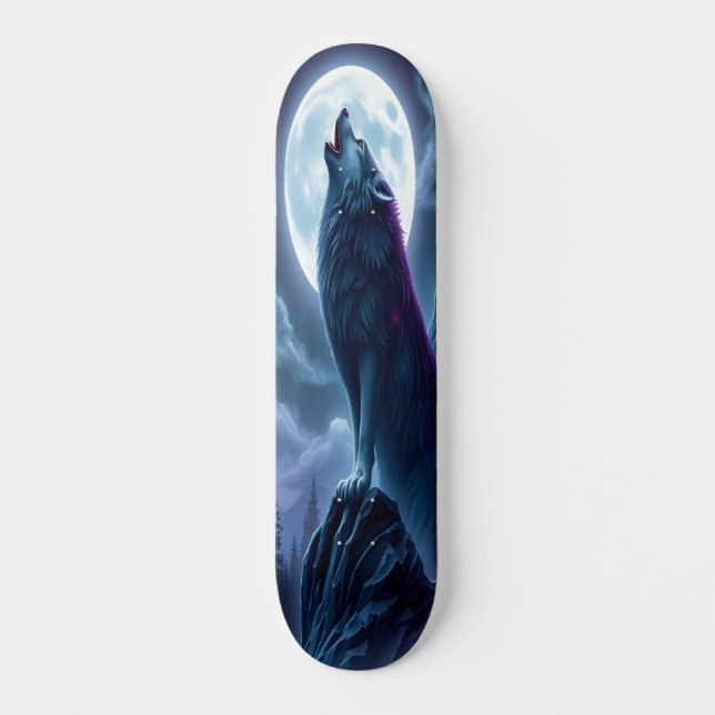 Lunar Howl Edition 1 Skateboard (Vorderseite)