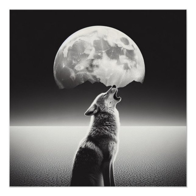Lunar Howl Poster (Vorderseite)