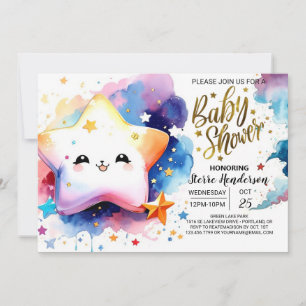 Lunar Liebe Lullaby Baby Dusche Einladung