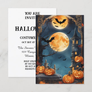 Lunar Lure: Anpassen Sie Ihren verzauberten Hallow Einladung