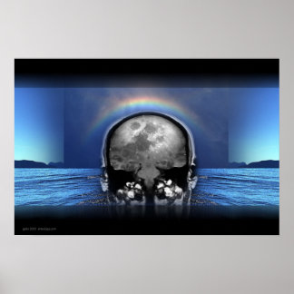 Lunar Mind by Gregory Gallo Poster