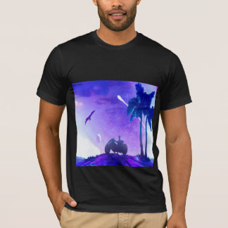 - Lunar Mirage – Palästinensisches Digital Art T-S T-Shirt