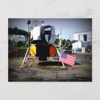 Lunar-Modul Postkarte