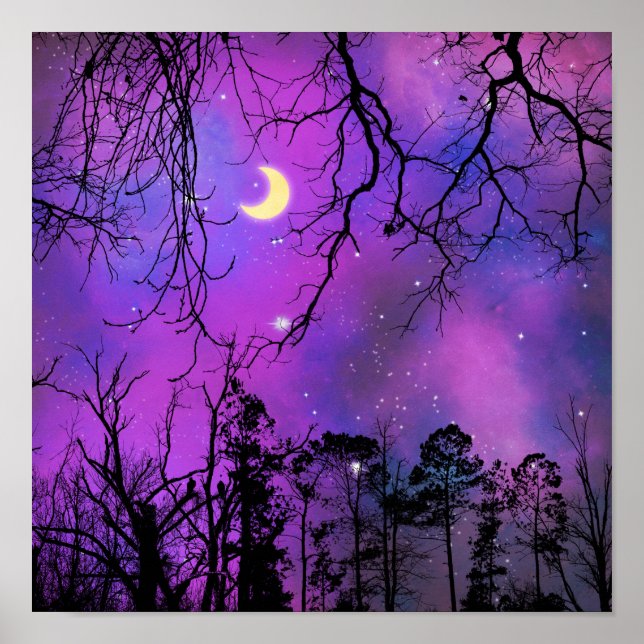 Lunar, Moon Lover, Galaxie, Männer und Frauen, Wel Poster (Vorne)