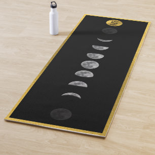 Lunar Moon Phases Studio Instructor Business Logo Yogamatte
