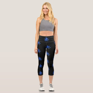 Lunar Moth Capri Leggings