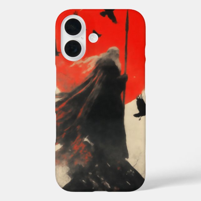 Lunar Moth Magic Phone Case (Rückseite)