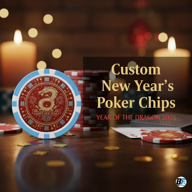 Lunar New Year Dragon 2026 Custom Pokerchips (Von Creator hochgeladen)