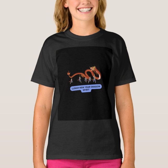 Lunar New Year, Dragon Spirit T-Shirt (Vorderseite)