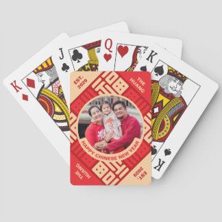 Lunar New Year Lantern Photo Poker Cards Spielkarten