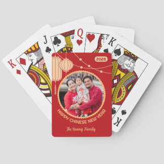Lunar New Year Lantern Photo Poker Cards Spielkarten