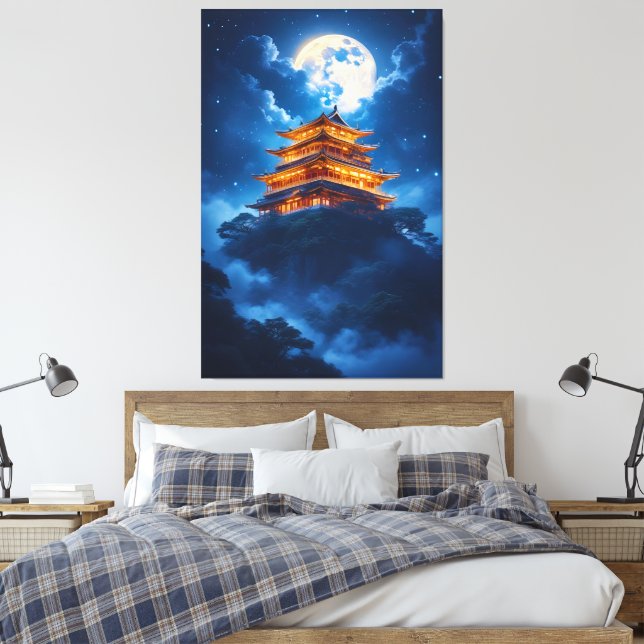 Lunar Palace in the Celestial Mountains Leinwanddruck (Insitu (Schlafzimmer))