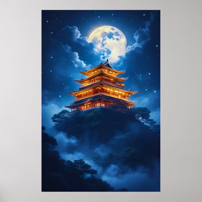 Lunar Palace in the Celestial Mountains Poster (Vorne)