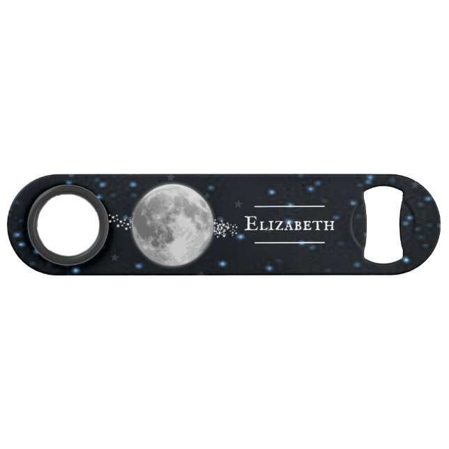 Lunar Personalisiert Bottle Opener Speed Flaschenöffner (Vorderseite (Horizontal))