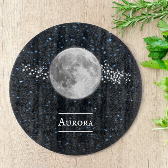 Lunar Personalisiert Cutting Board Schneidebrett (Lunar Personalized Cutting Board)