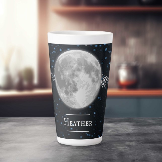 Lunar Personalisiert Latte Tasse (Lunar Personalized Latte Mug)
