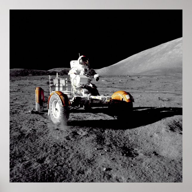 Lunar Rover, Apollo 17 Poster (Vorne)