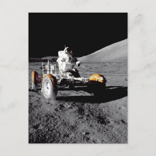 Lunar Rover, Apollo 17 Postkarte