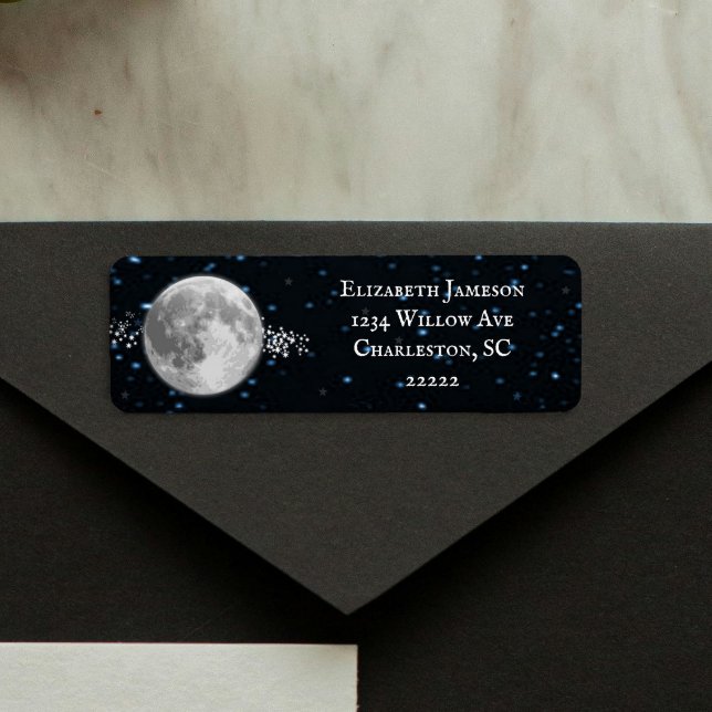 Lunar-Rücksendeadresse (Lunar Personalized Return Address Label)