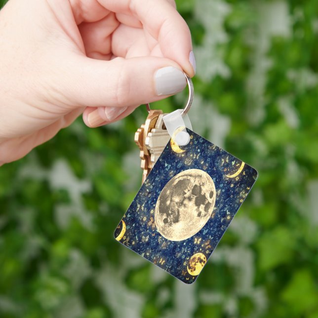 Lunar Schlüsselanhänger - Himmelsmond-Accessoire (Hand)