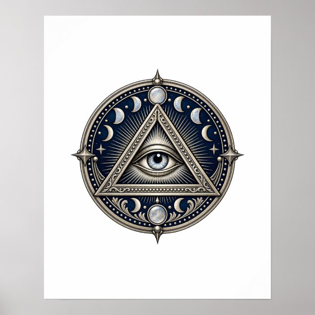 Lunar Silver Eye Poster (Vorne)
