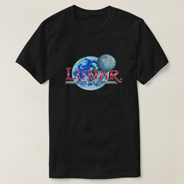 Lunar Silver Star Classic T-Shirt (Design vorne)