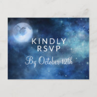 Lunar Sky Full Moon Stars Hochzeitliche UAWG