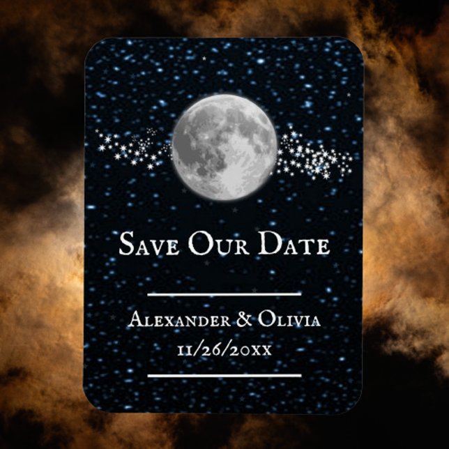Lunar speichert das Date Magnet (Lunar Save the Date Magent)