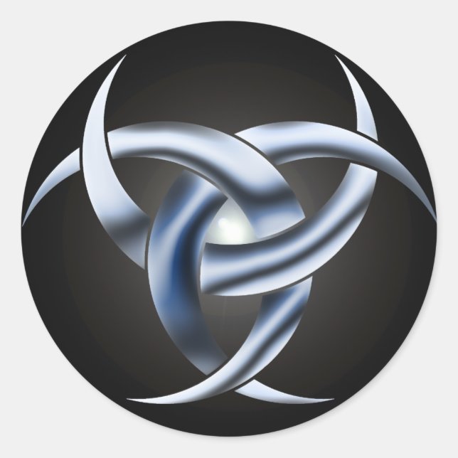 Lunar Triple Goddess Sticker (Vorderseite)