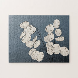 Lunaria Silver Dollar Pflanze Kunst, Dichtung und  Puzzle