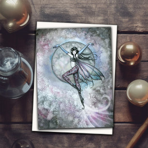 Luna's Ascent Fairy Art von Molly Harrison Karte