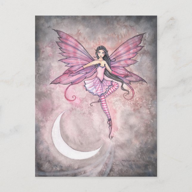 Lunas Dance Fairy Postcard Postkarte (Vorderseite)